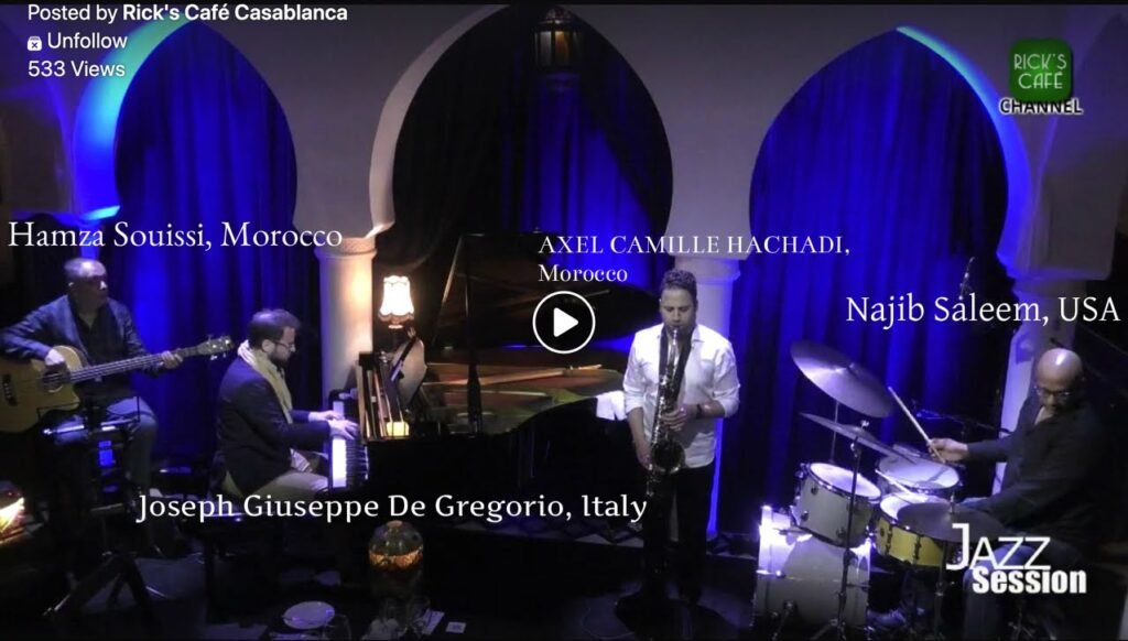 Rick's café - Giuseppe de gregorio trio feat Camille 1