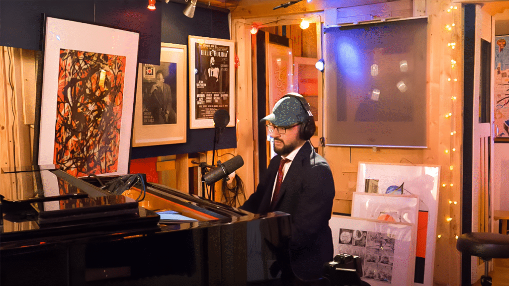 Joe De Gregorio performing jazz music on SoundCloud