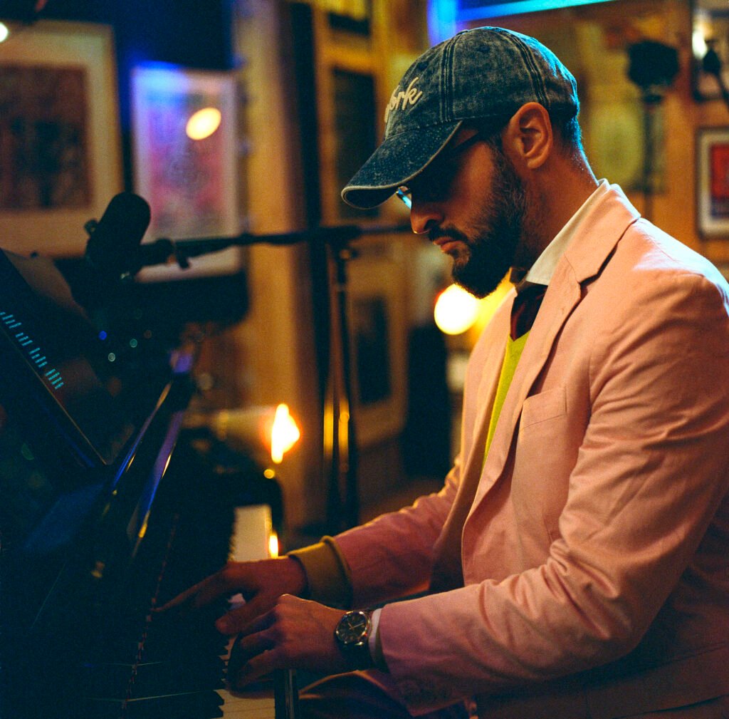 Jazz crooner Joe De Gregorio performing Crooner’s Journey.